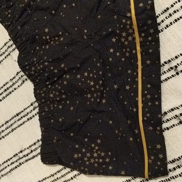 Black & Gold Stars Sleepwear Shorts - Picture 9 of 11